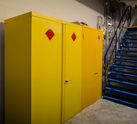OSHA compliant fire storage and safety cabinets