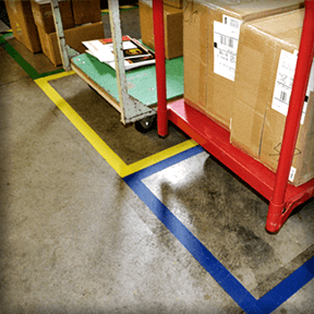 5S floor marking