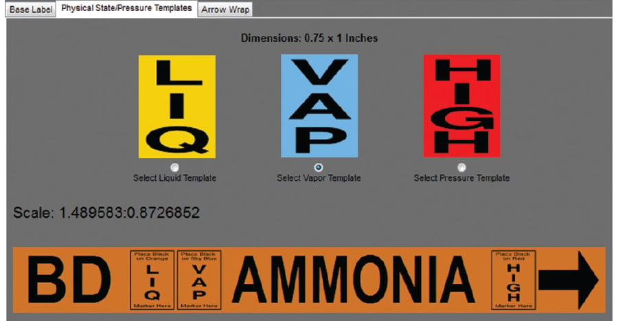 ammonia-physical-state-pressure-templates-durasuite-software