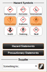 chemical-labeling-module-hazard-symbols-menu-labelforge-pro