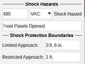 arc-flash-module-shock-hazards-menu-labelforge-pro