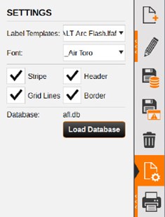 arc-flash-module-templates-sizes-settings-labelforge-pro
