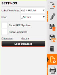nfpa-rtk-module-templates-sizes-settings-labelforge-pro