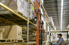 warehouse of excess inventory