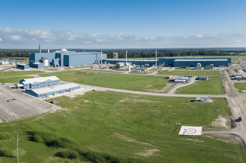 Big River Steels campus and manufacturing facilities.