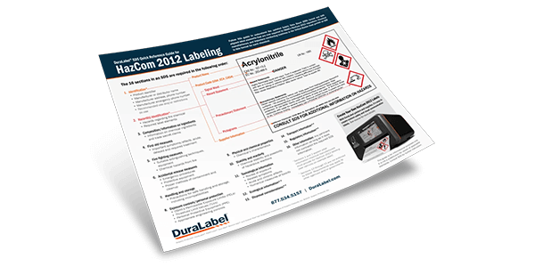 Hazcom Labeling Reference Guide