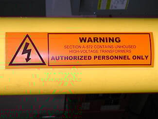 orange-warning-authorized-personnal