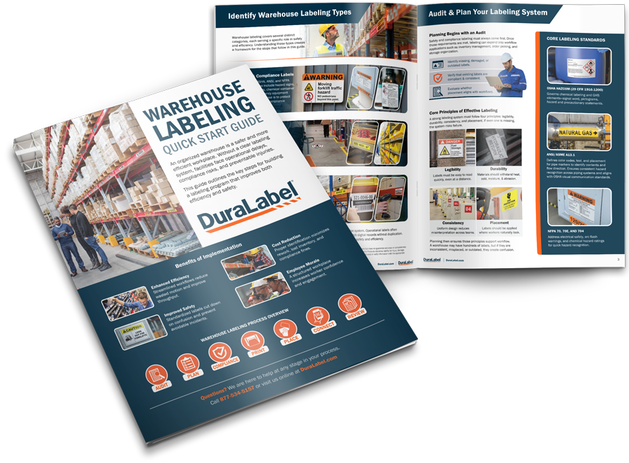 Warehouse Labeling Quick Start guide