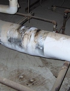 unlabeled ammonia pipes are serious safety risk to workers