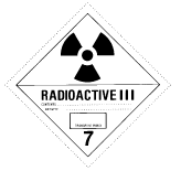 Radioactive Yellow-III label