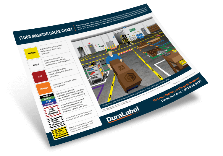 Floor Marking Color Chart